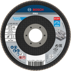 Bosch lamelový brusný kotouč PRO X571, 115 mm, G60 Bosch lamelový brusný kotouč PRO X571, 115 mm, G60