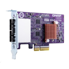 Rozširujúca pamäťová karta QNAP QXP-800eS SATA 6 Gb/s, 2x SFF-8088 (až 8x HDD)
