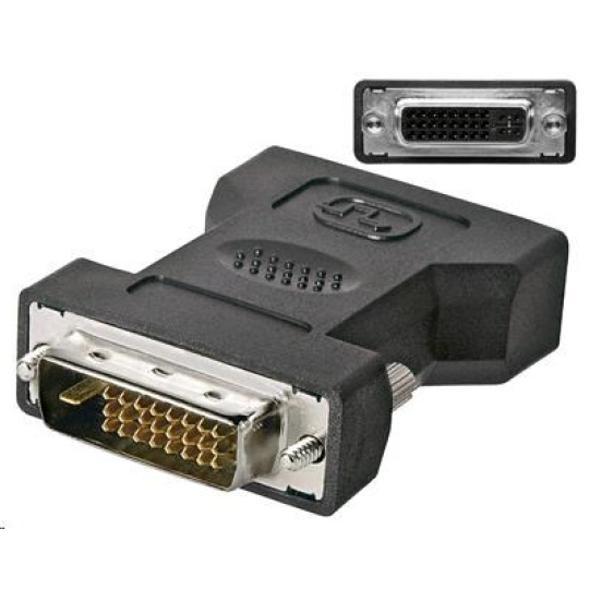 Redukcia PREMIUMCORD DVI-D (M) / DVI-I (F)