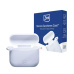 3mk ochranný kryt Silicone AirPods Case pro AirPods 2 gen., bílá