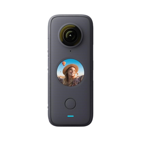 Insta360 ONE X2 akční outdoorová kamera, vodotěsná, dvojice 360° objektivů, 30 fps, ovládání hlasem Insta360 ONE X2 akční outdoorová kamera, vodotěsná, dvojice 360° objektivů, 30 fps, ovládání hlasem
