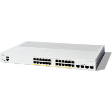 Cisco Catalyst switch C1300-24P-4X (24xGbE,4xSFP+,24xPoE+,195W,fanless) - REFRESH Cisco Catalyst switch C1300-24P-4X (24xGbE,4xSFP+,24xPoE+,195W,fanless) - REFRESH