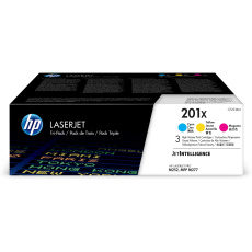 HP 201X 3-pack High Yield Cyan/Magenta/Yellow Original LaserJet Toner Cartridges (CF253XM) (2,300 / 2,300 / 2,300 pages) HP 201X 3-pack High Yield Cyan/Magenta/Yellow Original LaserJet Toner Cartridges (CF253XM) (2,300 / 2,300 / 2,300 pages)