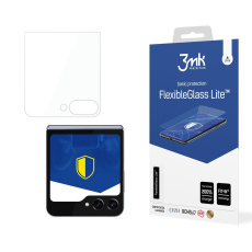 BAZAR - 3mk FlexibleGlass Lite pro Samsung Galaxy Z Flip 5 (Front), rozbaleno, 100% stav BAZAR - 3mk FlexibleGlass Lite pro Samsung Galaxy Z Flip 5 (Front), rozbaleno, 100% stav