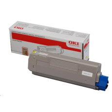 Žltý toner OKI pre C610 (6k) Žltý toner OKI pre C610 (6k)