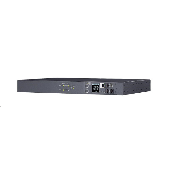 CyberPower Rack ATS Switched PDU, 1U, 16A, (8)C13, (2)C19, IEC C20 (2)