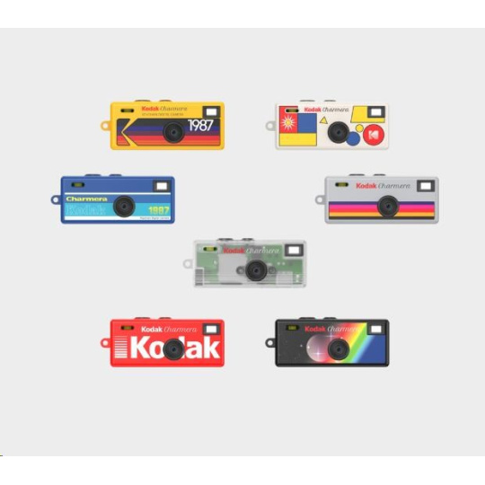 BAZAR - Kodak Charmera Keychain Digital Camera Blind Box - Poškozený obal (Komplet)