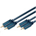 Kábel ClickTronic HQ OFC 2x Cinch - 2x Cinch RCA, M/M, 15 m