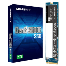 GIGABYTE SSD 2TB 2500E, M.2 2280, PCI Gen3 NVMe GIGABYTE SSD 2TB 2500E, M.2 2280, PCI Gen3 NVMe