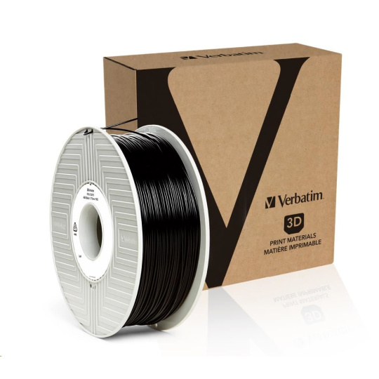 VERBATIM Filament pre 3D tlačiarne ABS 1.75mm, 404m, 1kg čierna (55010 OLD)