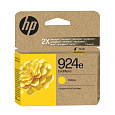 HP 924e EvoMore Yellow Original Ink Cartridge (800 pages)