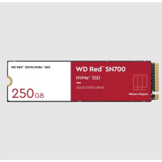 WD RED NVMe SSD 250GB PCIe SN700, Geb3 8GB/s, (R:3100/W:1600 MB/s) TBW 500