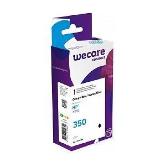 WECARE ARMOR kazeta pre HP DJ D4260, C4280, OJ J5780 (CB335EE) čierna/čierna 14ml / 365p