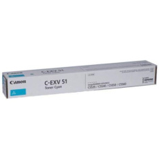 Canon toner iR-C55xx, C57xx cyan (C-EXV51L) Canon toner iR-C55xx, C57xx cyan (C-EXV51L)