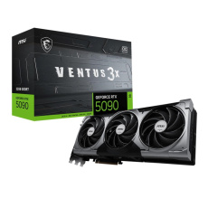 MSI VGA NVIDIA GeForce RTX 5090 32G VENTUS 3X OC, RTX 5090, 32GB GDDR7, 3xDP, 1xHDMI MSI VGA NVIDIA GeForce RTX 5090 32G VENTUS 3X OC, RTX 5090, 32GB GDDR7, 3xDP, 1xHDMI