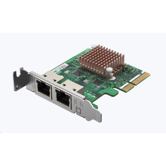 BAZAR - QNAP QXG-2G2T-I225 rozšiřující karta 2x 2,5GbE pro PC i NAS - rozbaleno BAZAR - QNAP QXG-2G2T-I225 rozšiřující karta 2x 2,5GbE pro PC i NAS - rozbaleno
