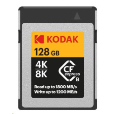 Kodak paměťová CF karta Express Type B 128GB Kodak paměťová CF karta Express Type B 128GB