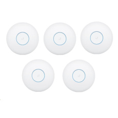 UBNT UniFi AP AC HD, 5-PACK, bez PoE! [2.4GHz(800Mbps)+5GHz(1733Mbps), 4x4 MU-MIMO, 802.11a/b/g/n/ac/ac-wave2]