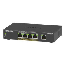 Netgear GS305Pv2 Gigabitový prepínač 5 portov, 4 porty sú PoE, rozpočet PoE 63W Netgear GS305Pv2 Gigabitový prepínač 5 portov, 4 porty sú PoE, rozpočet PoE 63W