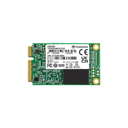 TRANSCEND SSD 128GB 370S, mSATA, SATA III, MLC