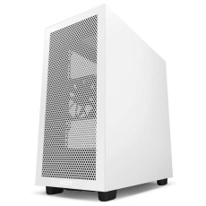 Skriňa NZXT H7 Flow edition / ATX / 2x120 mm ventilátor / USB-C / 2x USB / sklenená bočnica / sieťovaný panel / biela a čierna