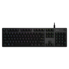 Logitech Mechanical Gaming Keyboard G512 CARBON LIGHTSYNC RGB with GX Red switches - CARBON - US INT'L - USB - IN