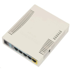 MikroTik RouterBOARD RB951Ui-2HnD, 600MHz CPU, 128MB RAM, 5x LAN, integ. 2.4GHz Wi-Fi, vrátane. Licencia L4