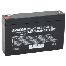 Batéria AVACOM 6V 8Ah F2 (PBAV-6V008-F2A) Batéria AVACOM 6V 8Ah F2 (PBAV-6V008-F2A)
