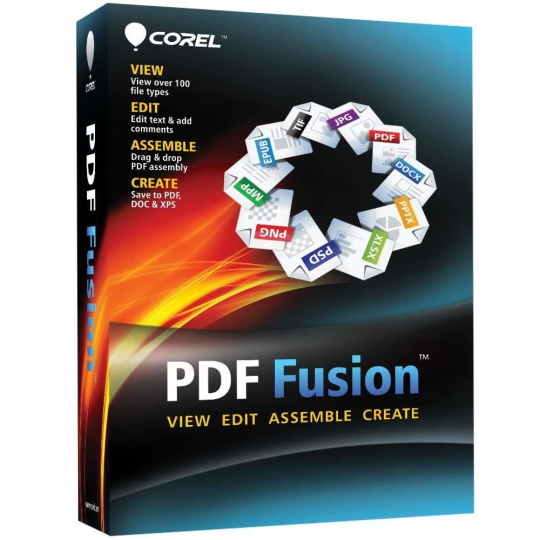 Corel PDF Fusion 1 Lic ML (1-10) ESD Angličtina/Nemčina