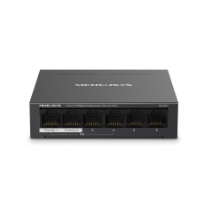 MERCUSYS switch MS106LP (6x100Mb/s,4xPoE+,40W,fanless)