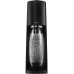 BAZAR - SodaStream Terra Black výrobník sody, mechanický, 1l láhev SodaStream Fuse, bombička s CO2 - Poškozený obal