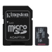 Karta Kingston 64GB microSDXC Industrial C10 A1 pSLC + adaptér SD