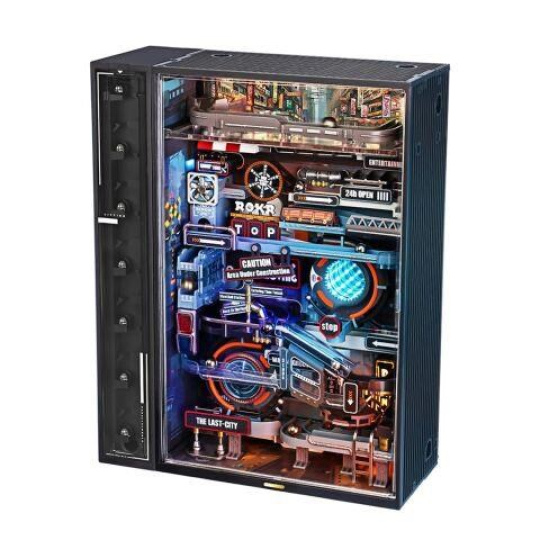 RoboTime 3D mechanická skládačka kuličkové dráhy Město minulosti RoboTime 3D mechanická skládačka kuličkové dráhy Město minulosti