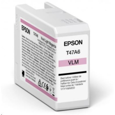 Atrament EPSON Singlepack Vivid Light Magenta T47A6 UltraChrome Pro 10 50 ml Atrament EPSON Singlepack Vivid Light Magenta T47A6 UltraChrome Pro 10 50 ml