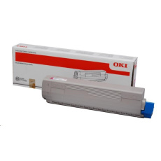 OKI Magenta toner pre C822 (7 300 strán) OKI Magenta toner pre C822 (7 300 strán)