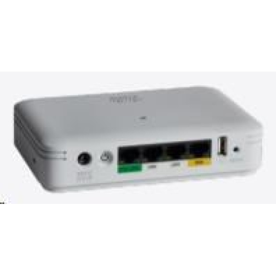 Sieťový extender Cisco CBW141ACM - 4xGbE, 1x PoE PSE, DC napájací adaptér