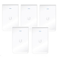UBNT UniFi AP AC In Wall, 5-PACK [Indoor AP, 2.4GHz(300Mbps)+5GHz(866Mbps), 2x2 MIMO, 802.11a/b/g/n/ac]