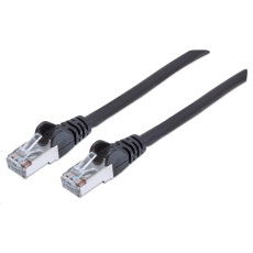 Intellinet patch kábel Cat6A SFTP 0,25m čierny, LSOH Intellinet patch kábel Cat6A SFTP 0,25m čierny, LSOH