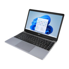 UMAX NTB VisionBook 14Wj - 14,1" IPS FHD 1920x1080, Celeron N4500@1,1 GHz, 4GB,128GB, Intel UHD,W11P, sivá