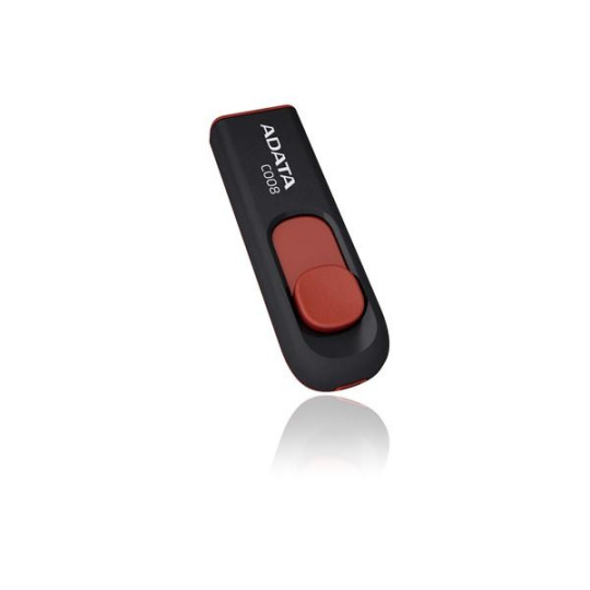 ADATA Flash Disk 32GB C008, USB 2.0 Klasická, čierna