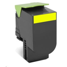 Žltý toner LEXMARK 802SY pre CX310/410/510 z programu Lexmark Return (2 000 strán) Žltý toner LEXMARK 802SY pre CX310/410/510 z programu Lexmark Return (2 000 strán)