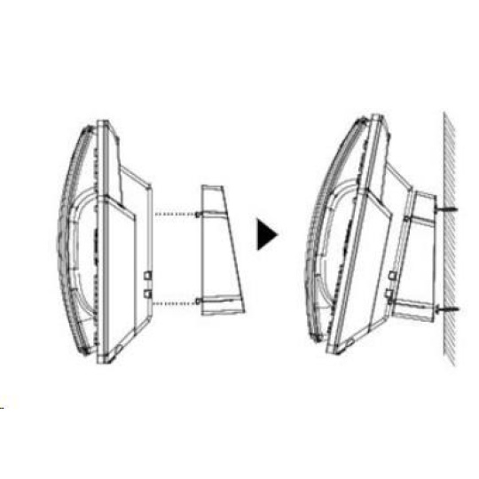 Nástenný držiak Grandstream pre GRP2614/2615/2616/GXV3350