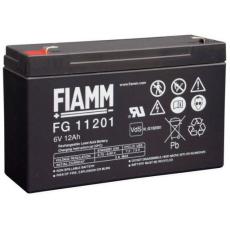 Batéria - Fiamm FG11201 (6V/12,0Ah - Faston 187), životnosť 5 rokov