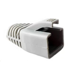 Ochrana pro konektor RJ45 Cat6A, snag-proof - šedá, 100ks Ochrana pro konektor RJ45 Cat6A, snag-proof - šedá, 100ks