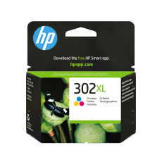 HP 302XL High Yield Tri-color Original Ink Cartridge, , F6U67AE HP 302XL High Yield Tri-color Original Ink Cartridge, , F6U67AE