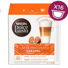 NESCAFÉ Dolce Gusto® Latte Macchiato Caramel kávové kapsle 16 ks NESCAFÉ Dolce Gusto® Latte Macchiato Caramel kávové kapsle 16 ks