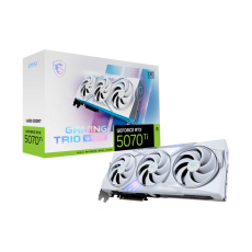 MSI VGA NVIDIA GeForce RTX 5070 Ti 16G GAMING TRIO OC WHITE, RTX 5070 Ti, 16GB GDDR7, 3xDP, 1xHDMI MSI VGA NVIDIA GeForce RTX 5070 Ti 16G GAMING TRIO OC WHITE, RTX 5070 Ti, 16GB GDDR7, 3xDP, 1xHDMI