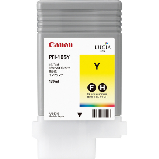 Atramentová kazeta Canon PFI-106, žltá (PG)