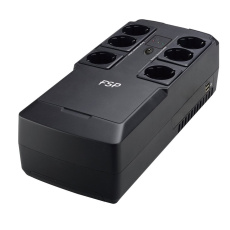 Fortron UPS FSP NanoFit 800, 800 VA, 2xUSB napájanie, LCD, RJ45, offline Fortron UPS FSP NanoFit 800, 800 VA, 2xUSB napájanie, LCD, RJ45, offline