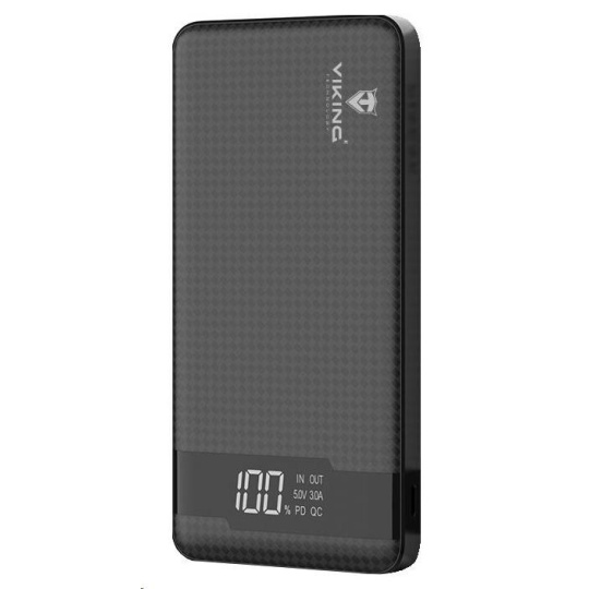 Power banka Viking PN-962PD, QC4.0+, 20000 mAh, čierna